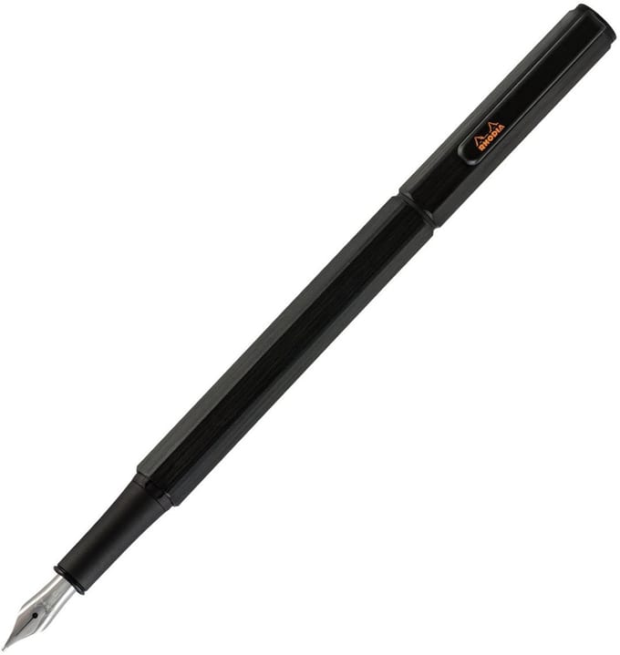 Rhodia scRipt vulpen - B - Incl. converter - Zwart