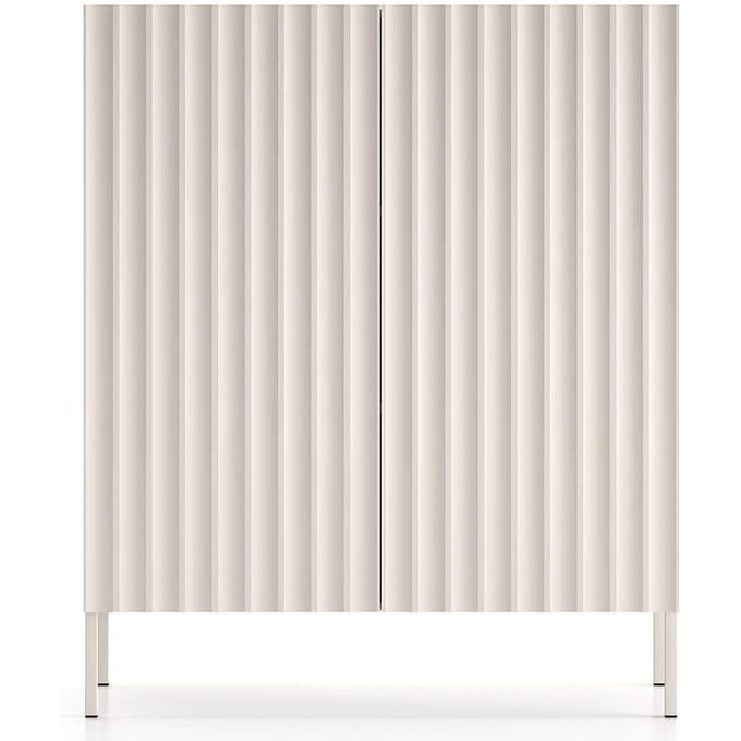 Selsey Hoge Kast Derriva - 100 cm - lichtbeige