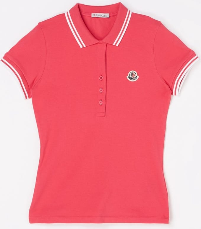 Moncler Polo - Roze - Maat 140