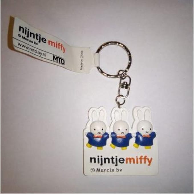 Nijntje Miffy sleutelhanger