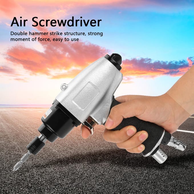 14  Lucht Schroevendraaier Pistool Industrieel 8500rpm Pneumatische Omkeerbare Schroevendraaier