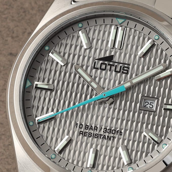 Lotus Casual 19060/2 Acero Clasico Horloge