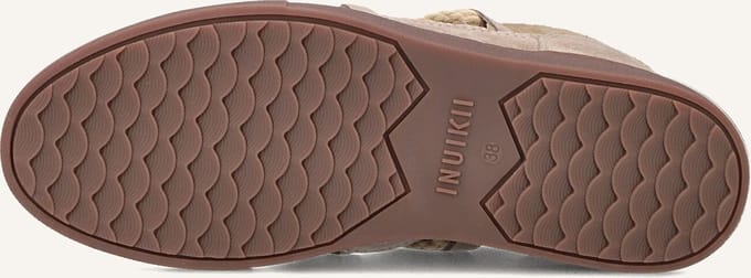 Inuikii Classic Low Laarzen - Leer - Dames - Beige - Maat 36