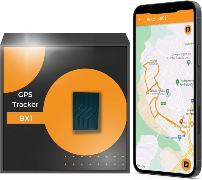 ZMR® GPS Tracker Fiets - GPS Tracker Kind - GPS Tracker Hond - Zwart - 11cm x 9cm x 5cm