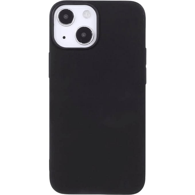Mocaa iPhone 13 Mini Slim-Fit Telefoonhoesje Zwart