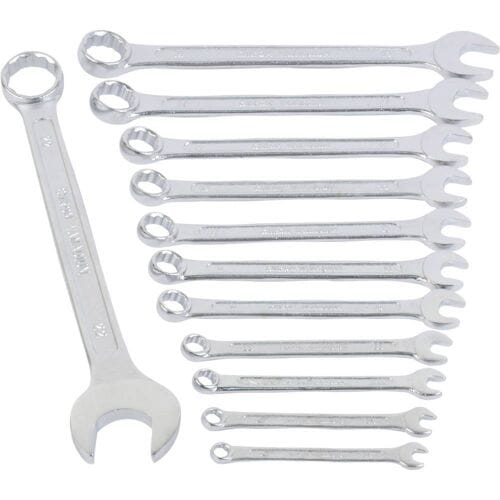 BRÜDER MANNESMANN Steeksleutelset - 6-delig -6 t/m 14, 17, 19 en 22 mm