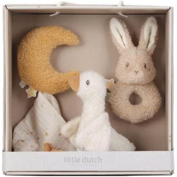 Little Dutch Newborn Naturals 3-pack Babyknuffels