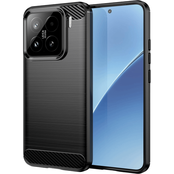 Mocaa Xiaomi 15 Schokbestendig Beschermhoesje Zwart