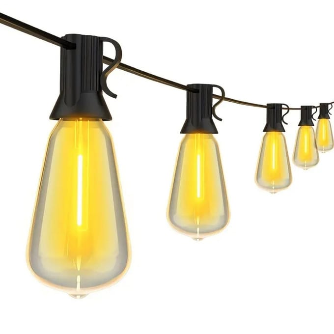 Nivard Lichtslinger - Lichtsnoer Buiten - Binnen - Klimop Slinger - Slinger Met Led Lichtjes - 15M