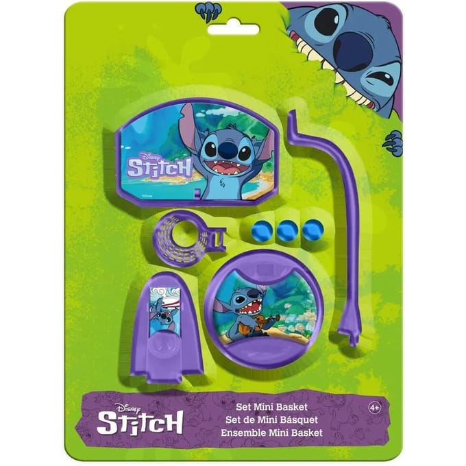 Mini basket speelgoedkist Kids Licensing Disney Stitch