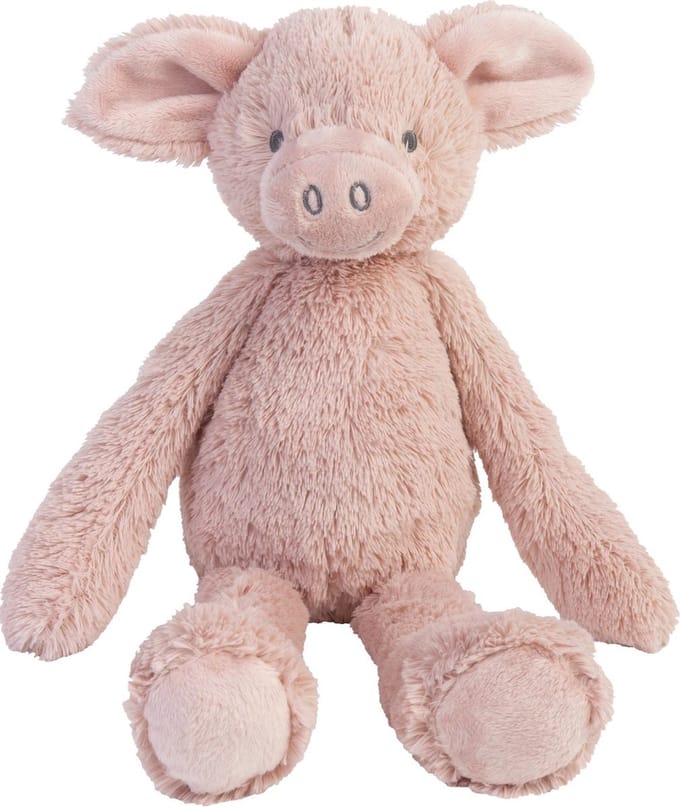 Happy Horse Varken Perry Knuffel 38cm - Roze - Baby Knuffel