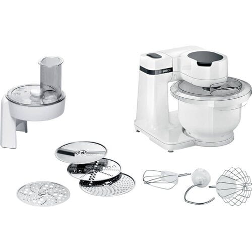 Bosch MUM Serie 2, 700 Watt Foodprocessor 700 W Wit
