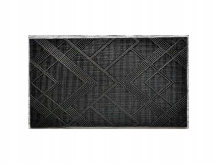 Universele Rubberen Deurmat 40x60 cm met Geometrisch Patroon