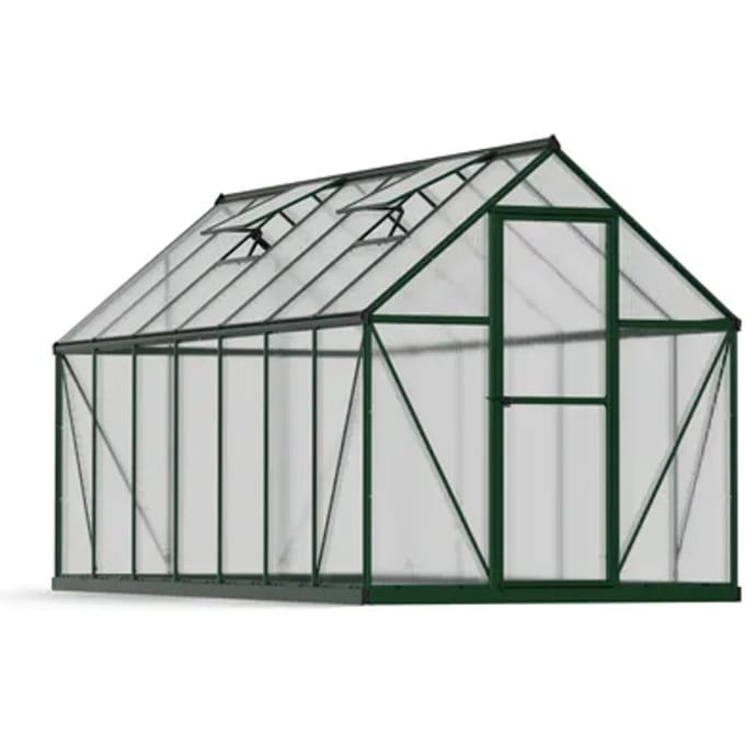 Canopia Tuinkas Mythos 6x14 - Polycarbonaat - Groen - 426x185x208cm