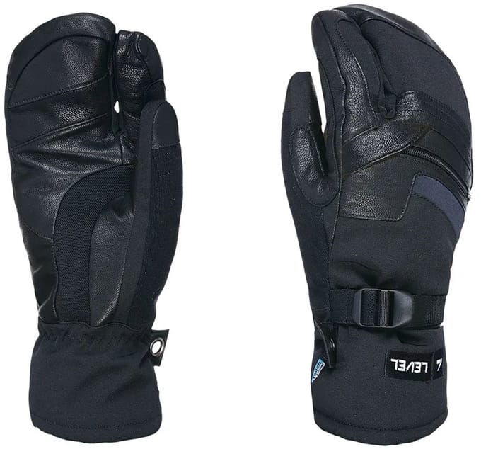 Level Ranger Trigger Leather Handschoenen Zwart S-M Man