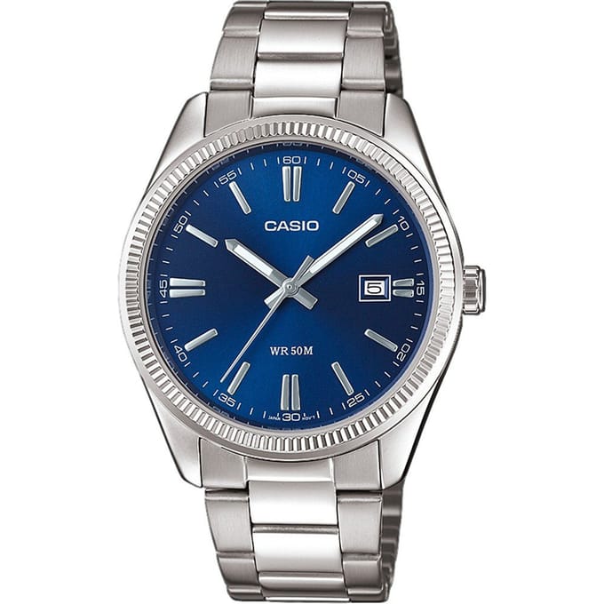 Casio Casio Collection MTP-1302PD-2AVEF Horloge - Staal - Zilverkleurig - Ø 38 mm