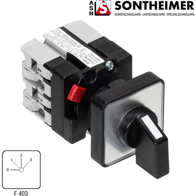 ASN - Sontheimer ST0 Bedieningsschakelaar - A422091