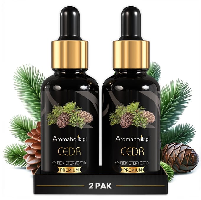 Aromaholik CEDR - Natuurlijke Etherische Olie - Drievoudige Werkzaamheid - 60 ml - Concentreer en Ontspan