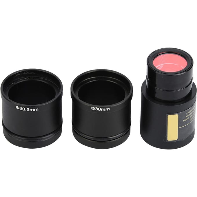 5MP USB 2.0 Elektronisch Oogstuk voor 23.2mm 30.0mm 30.5mm Microscoop Drivervrij Met Twee Adapterringen