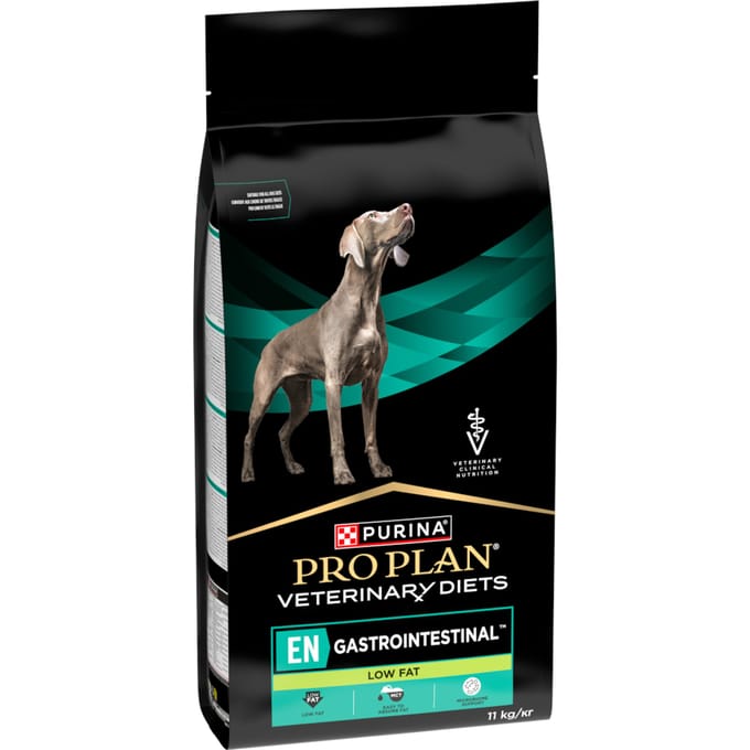 11 kg PURINA PRO PLAN Veterinary Diets EN Gastrointestinal Low Fat Hondenvoer droog