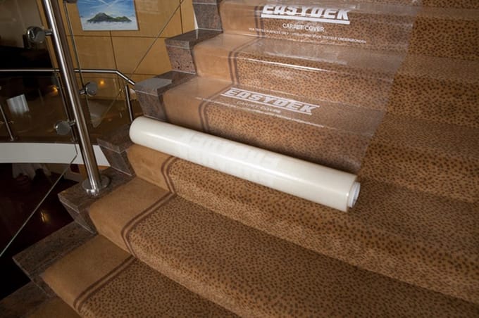 Easydek beschermfolie carpet 0.9 x 60m