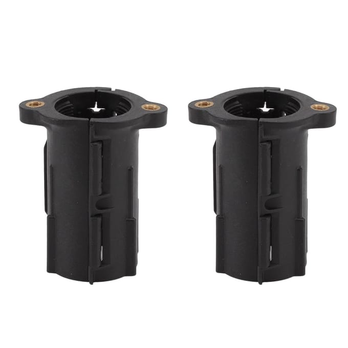 2 Ensembles Fixation Écrou Anti-Desserrage Robinet Démontage Rapide Écrou Base Fixe Robinet Lavabo Cuisine black