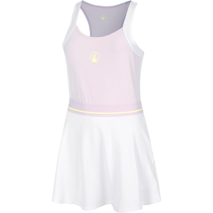 Quiet Please Mind Volley Jurk Dames-Mauve,Wit