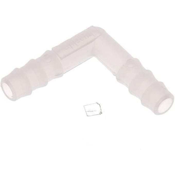 6 mm PVDF L-Slangkoppeling [2 Stuks]
