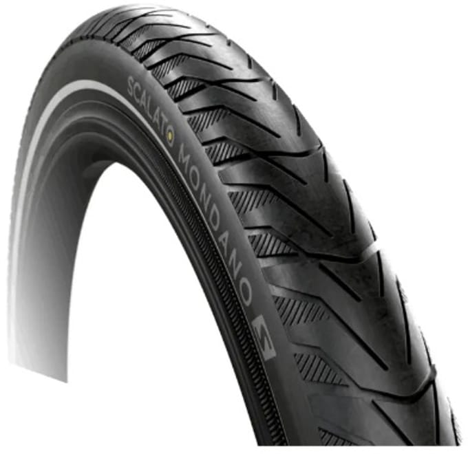 Scalato btb Mondano 28 x 1.60 zwart reflectie