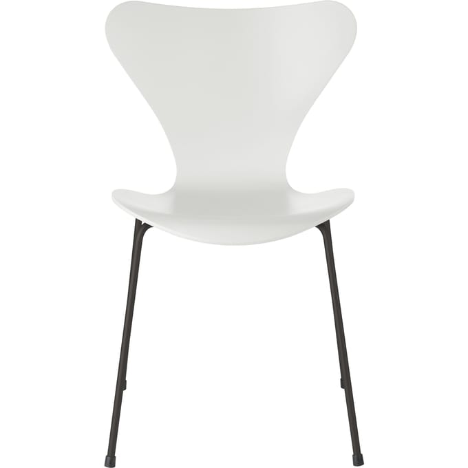 Fritz Hansen Serie 7 3107 Stoel - lak - wit - grafiet