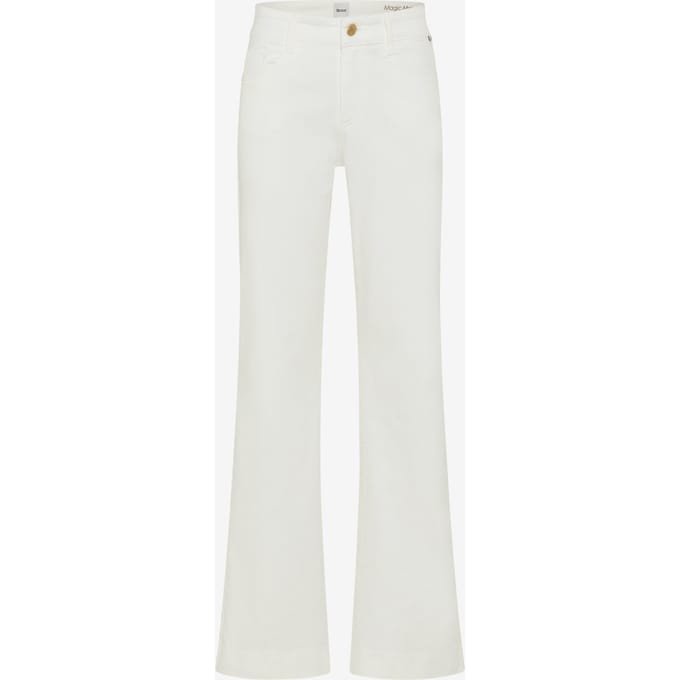 Brax Dames Jeans  Style MAINE SOFT ECRU, crèmewit, maat 38