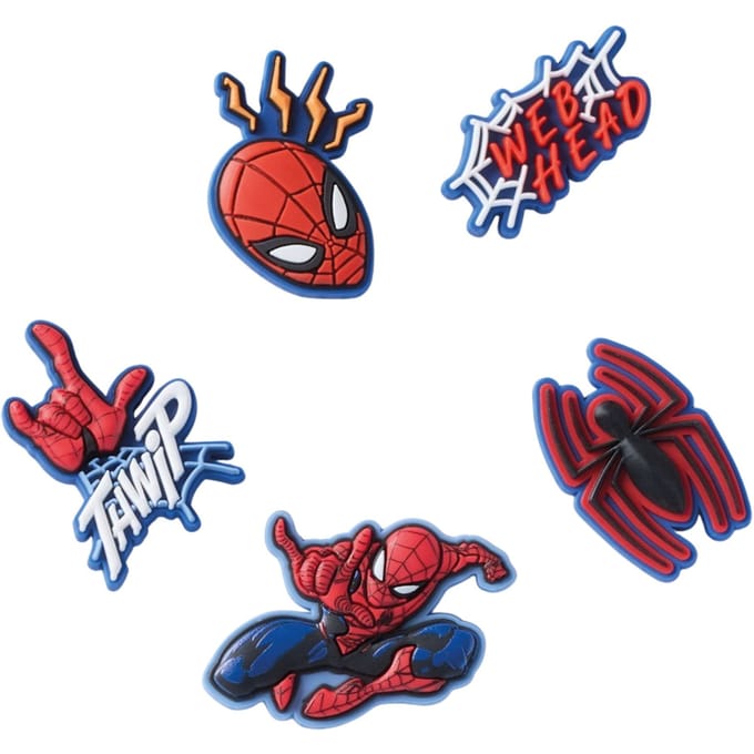 Jibbitz Crocs Spiderman (x5)
