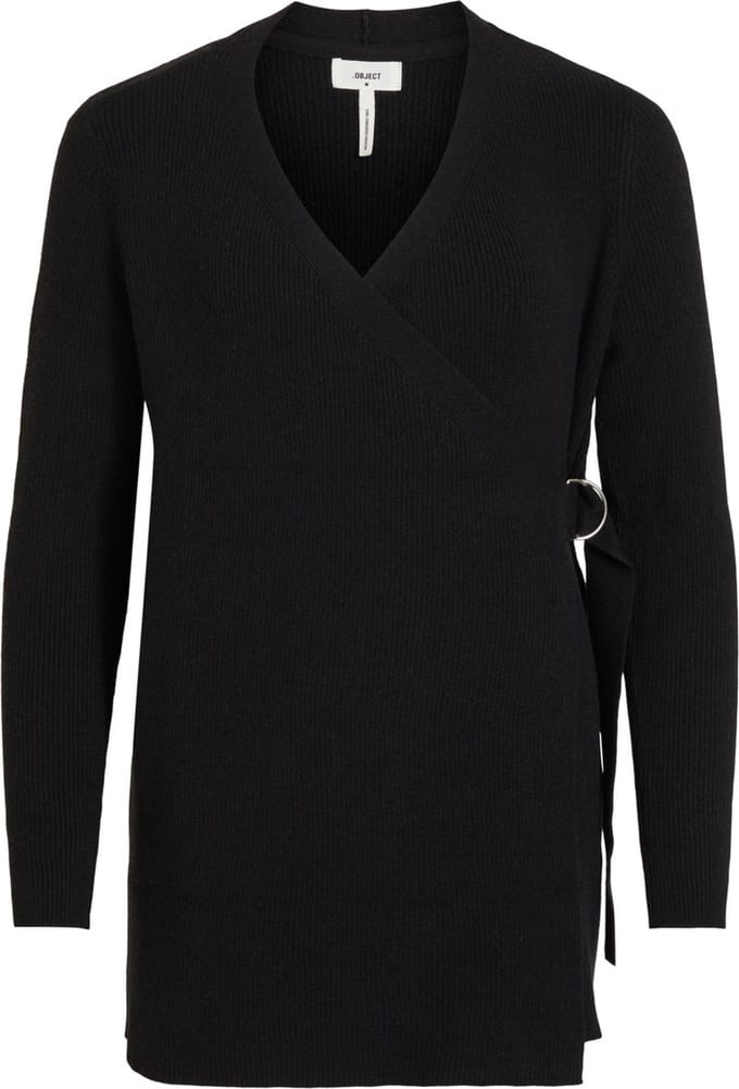 OBJECT OBJFAE THESS L/S RIB KNIT CARDIGAN NOOS Dames Vest - Maat S