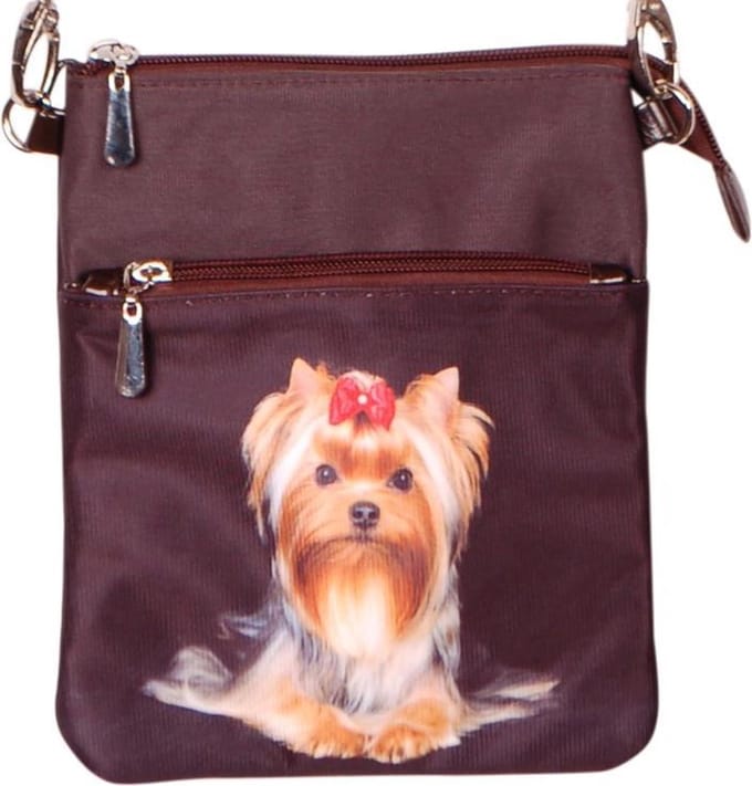 Schoudertasje yorkshire terrier