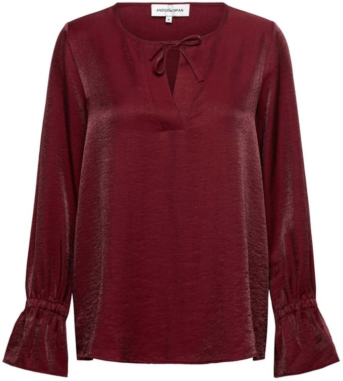 MELINA LW-Wine Red - L