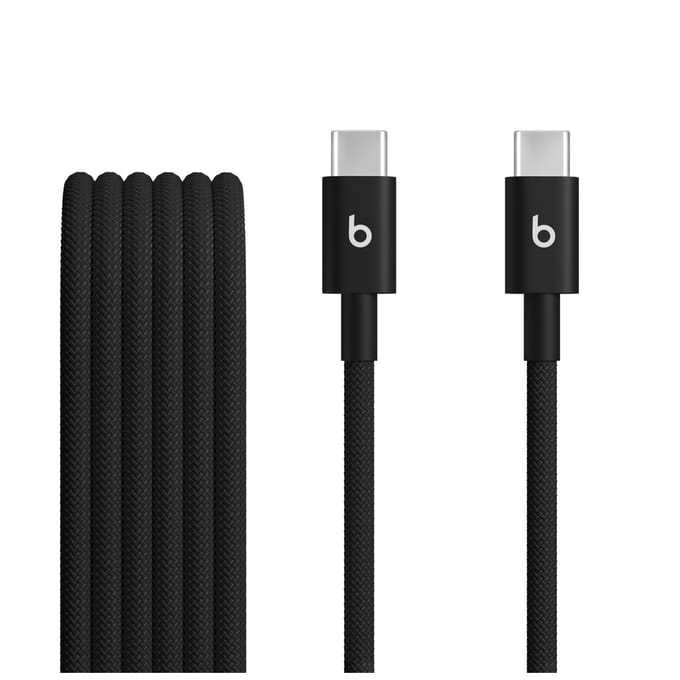 Apple Beats USB?C to USB?C Woven Cable (1.5 m / 5 ft) - Bolt Black