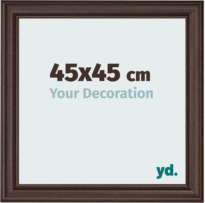 Your Decoration - Fotolijst 45x45 cm - MDF - Eiken Donker - Lazio