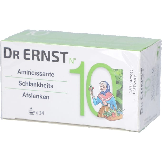 Dr Ernst Thee Nr. 10 Vermageren 24 Filterzakje