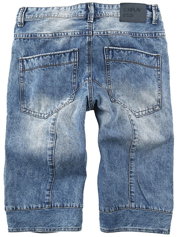 Forplay Shorts - Denim Shorts - 30 tot 38 - voor Mannen - blauw