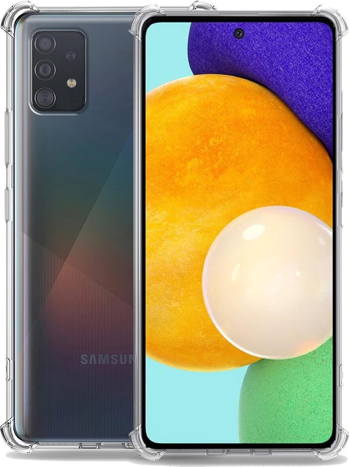 Hoesje geschikt voor Samsung Galaxy A52 / A52s - Back Cover Transparant Shockproof