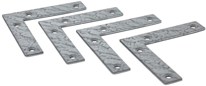 Raamhoek - 70 mm - Verzinkt (4stuks)
