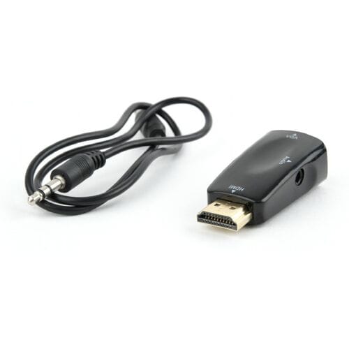 Gembird Adapter HDMI naar VGA-Zwart (Diversen) Nieuw