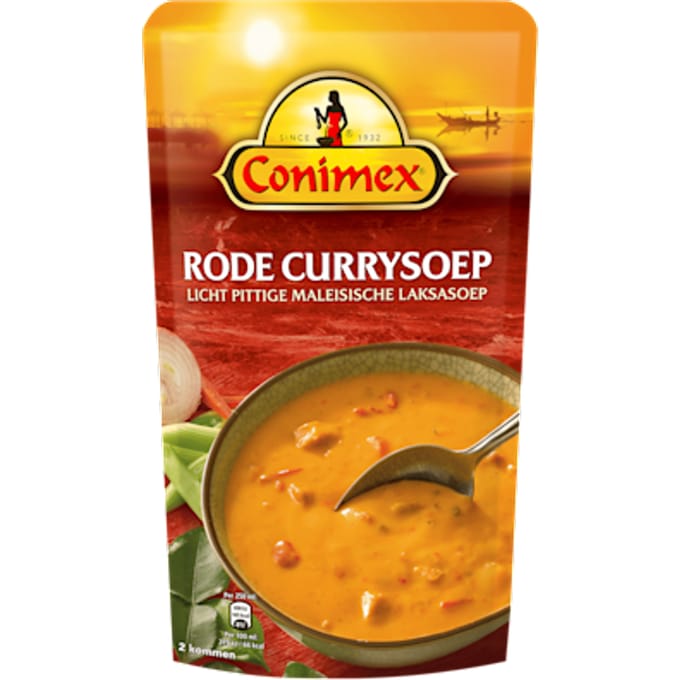 Rode Currysoep