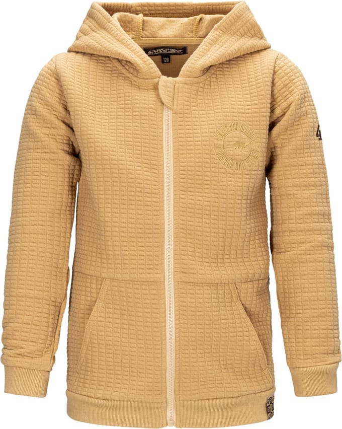 4PRESIDENT Sweater jongens - Sand - Maat 128 - Jongens trui