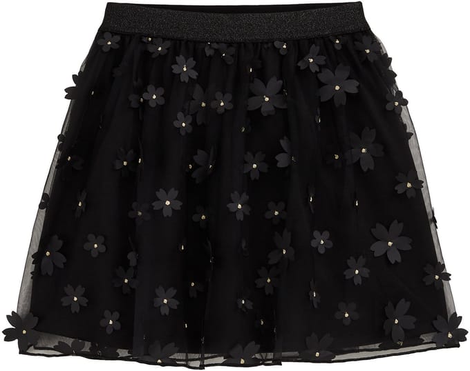 WE Fashion Meisjes rok met embroideries