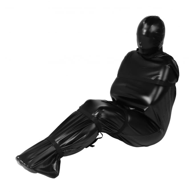 Body Bag met Nylon Bandjes - Zwart