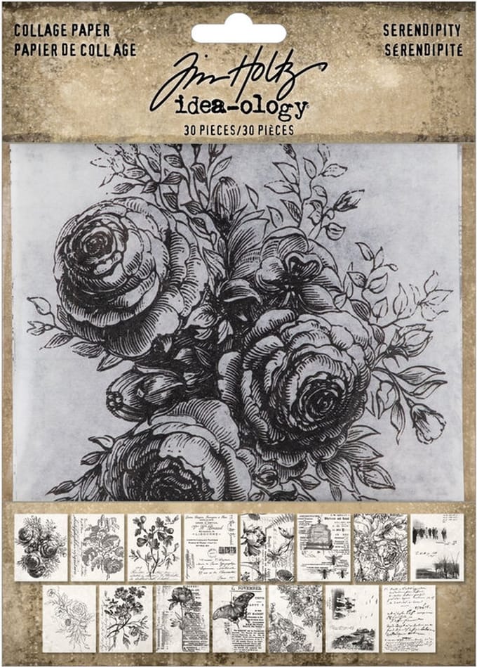 Idea-ology Tim Holtz - Collage Paper Serendipity (TH94365)
