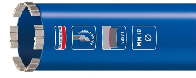 Carat Laser Diamantboor Ø91X300Xm30, Beton Master
