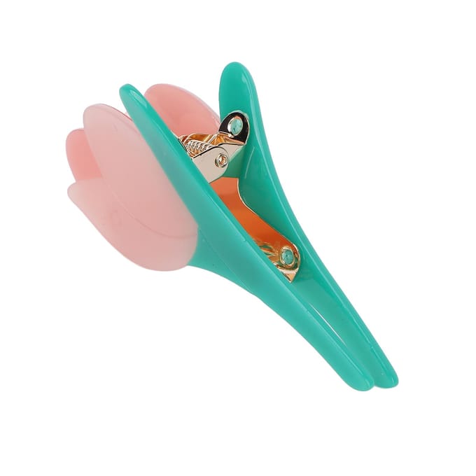 Haarklemmen Elegante Bloemvorm Modieuze Haarklem Stylingtool Accessoires voor VrouwenTulipa beige
