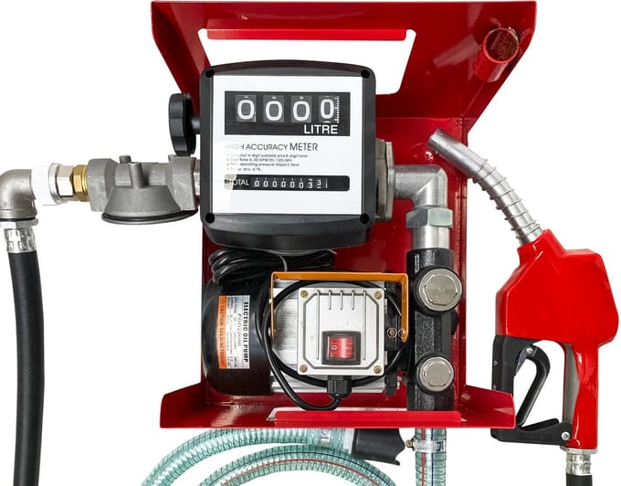 Diesel transferpomp 230V met automatisch pistool MW Tools POT22060A